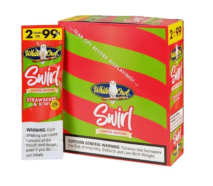 White Owl Cigarillos Strawberry Kiwi