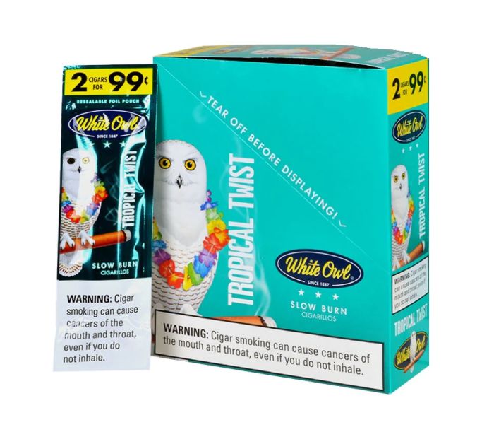 White Owl Cigarillos Tropical Twist 30CT