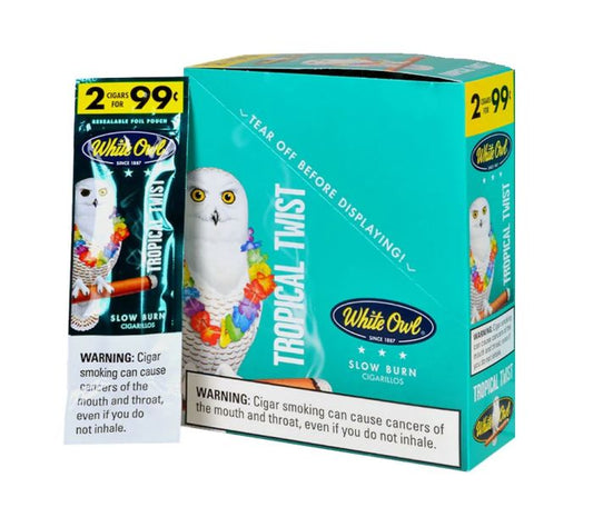 White Owl Cigarillos Tropical Twist 30CT