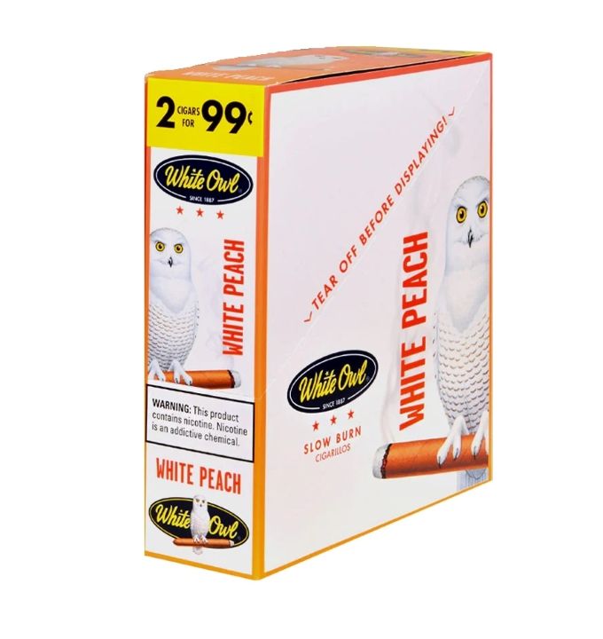 White Owl Cigarillos White Peach