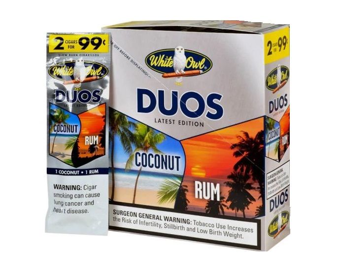 White Owl Duos Coconut Rum
