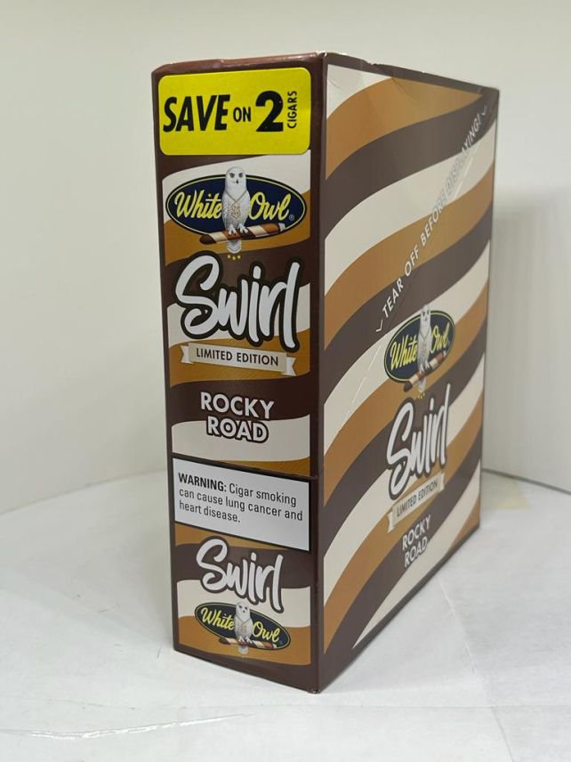 White Owl Cigarillos Swirl Rocky Road