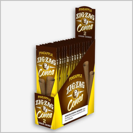 Zig Zag Cigar Cones Pineapple