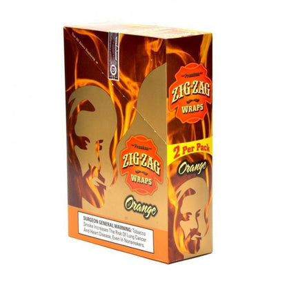 Zig Zag Cigar Wraps Orange 50CT