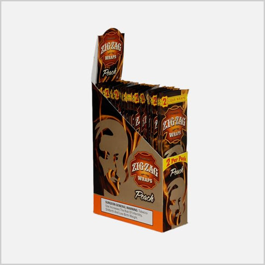 Zig Zag Wraps Peach Frenzy