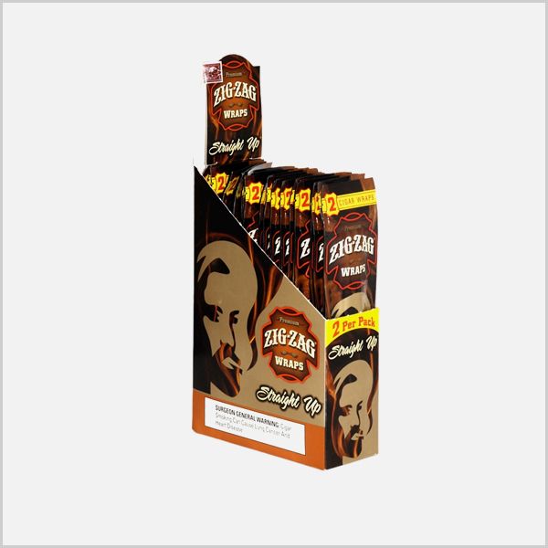 Zig Zag Straight Up Cigar Wraps 50CT