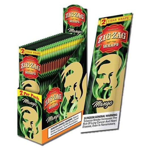 Zig Zag Cigar Wraps Mango Wraps 