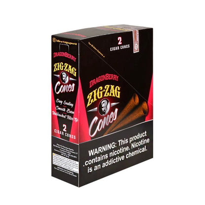 Zig Zag Cigar Cones Dragon berry 30CT