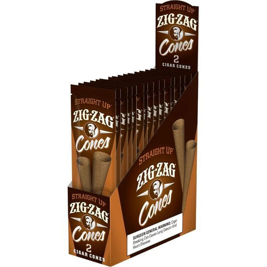 Zig Zag Cigar Cones Straight Up 