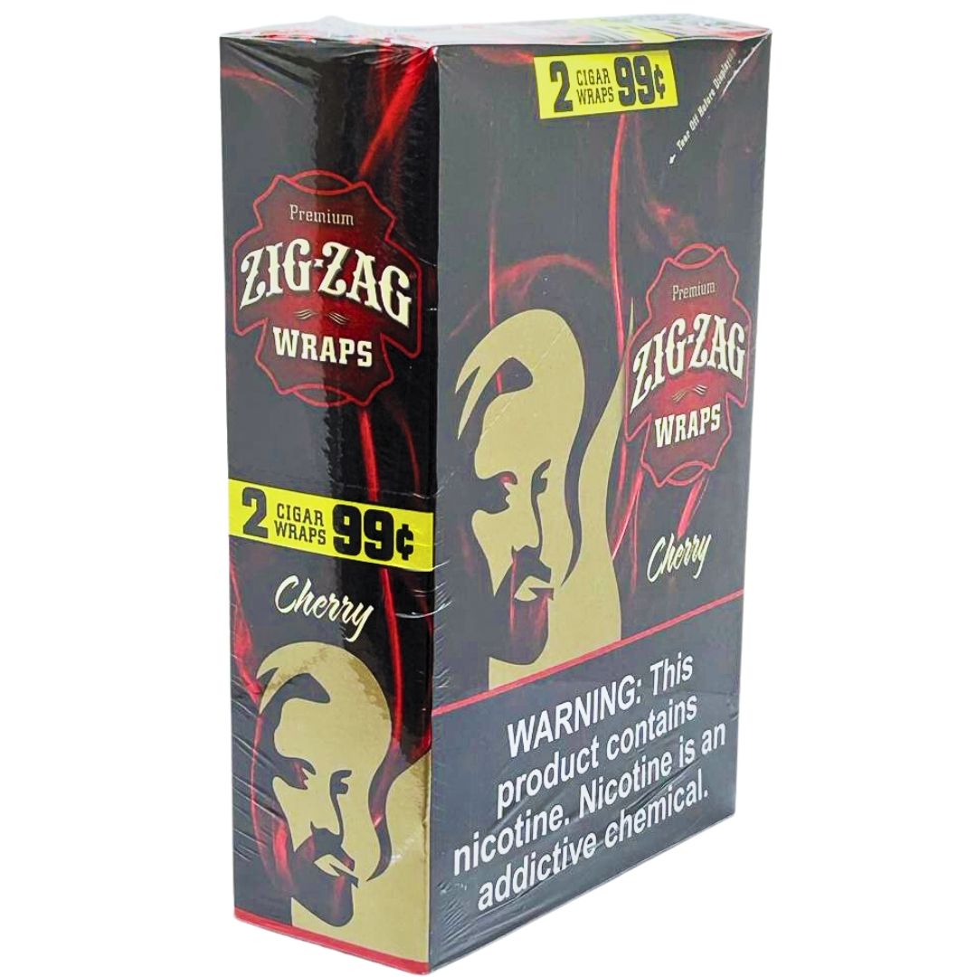 Zig Zag Cigar Wraps Cherry 50CT