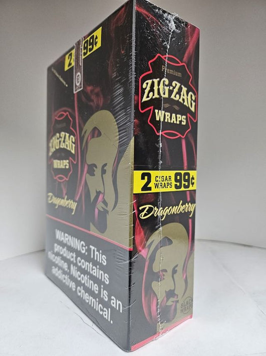 Zig Zag Cigar Wraps Dragon Berry