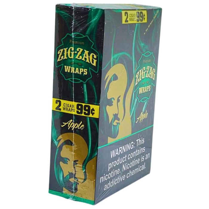 Zig Zag Cigar Wraps Apple