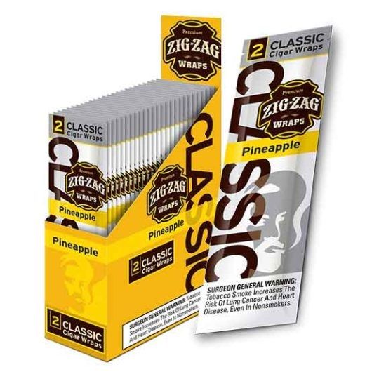 Zig Zag Pineapple Cigar Wraps 50CT