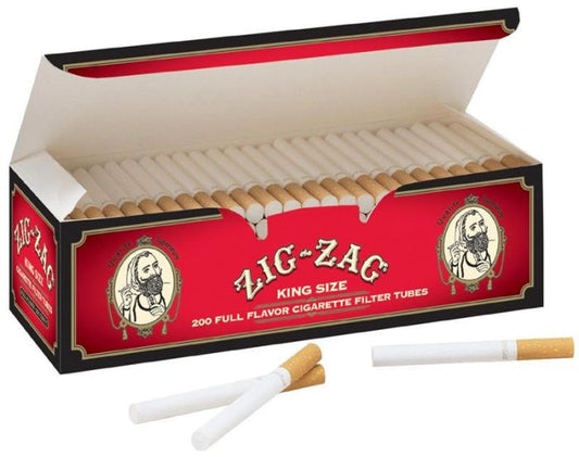 Zig Zag Full Flavor Cigarette Tubes King Size