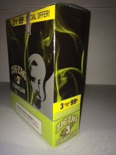 Zig Zag Cigarillos White Grape